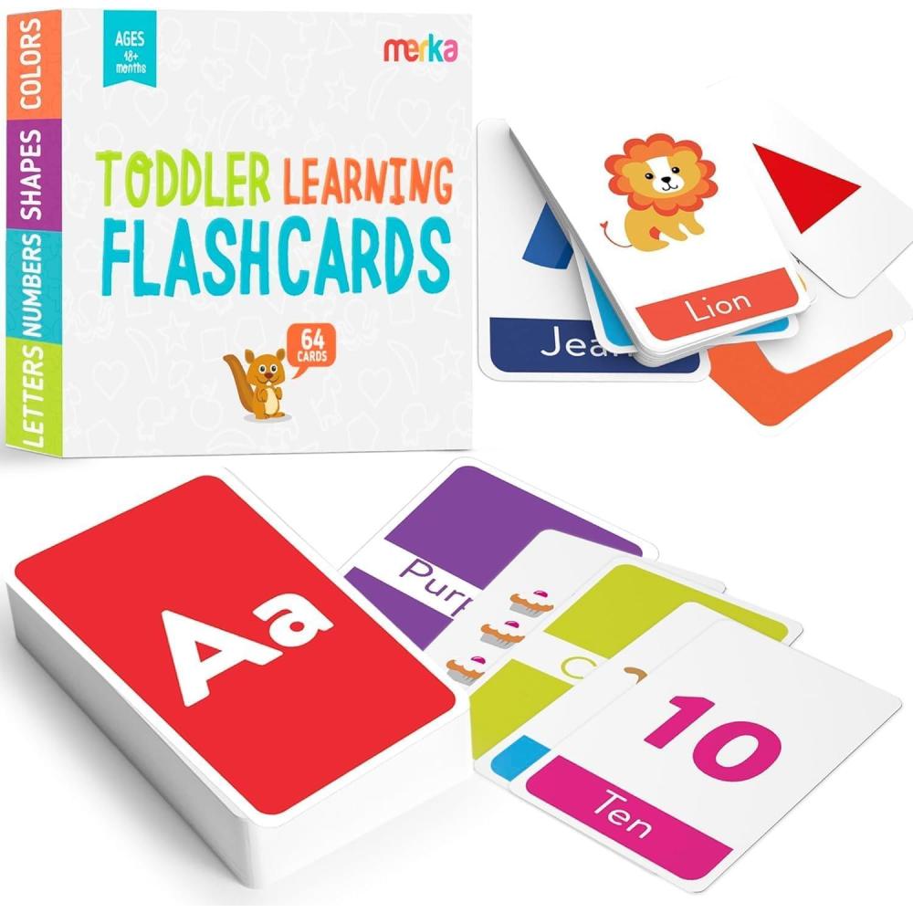 imageMerka Newborn Toys amp Sensory Flash Cards for Babies High Contrast Baby Cards 50Pack Paper 24 in x 42 in Black amp White Visual Stimulation amp Brain Development for 03 Months1 Toddler Learning