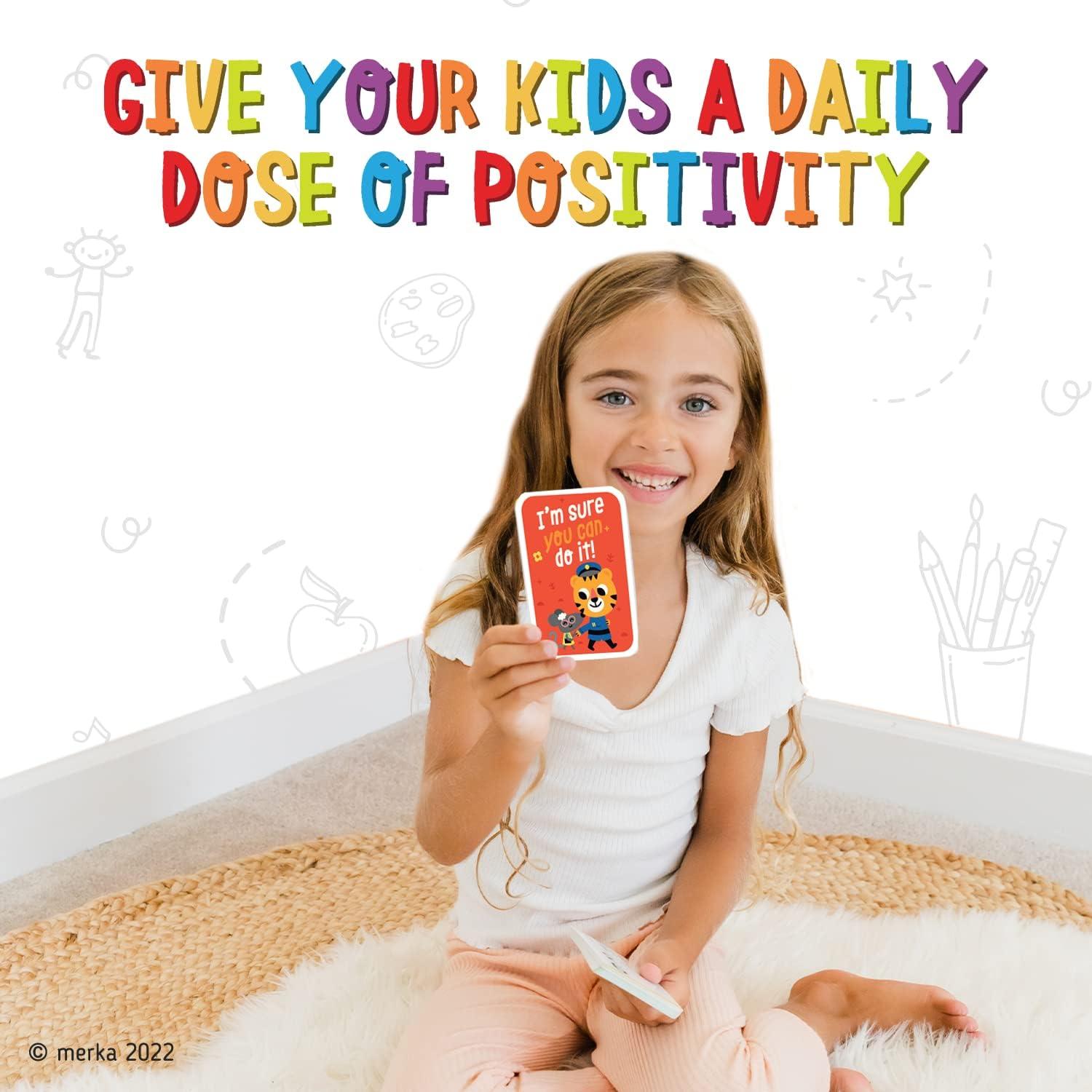 imagemerka Lunch Notes for Kids 50 Multicolor 35 x 25 Lunch Box Notes Motivational amp Inspiring Daily Affirmations