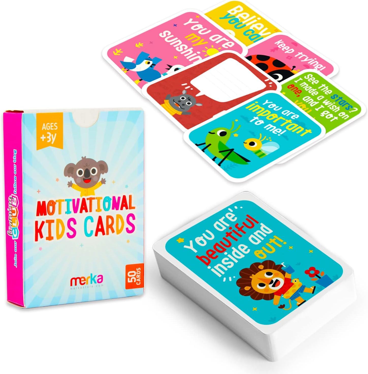 imagemerka Lunch Notes for Kids 50 Multicolor 35 x 25 Lunch Box Notes Motivational amp Inspiring Daily Affirmations
