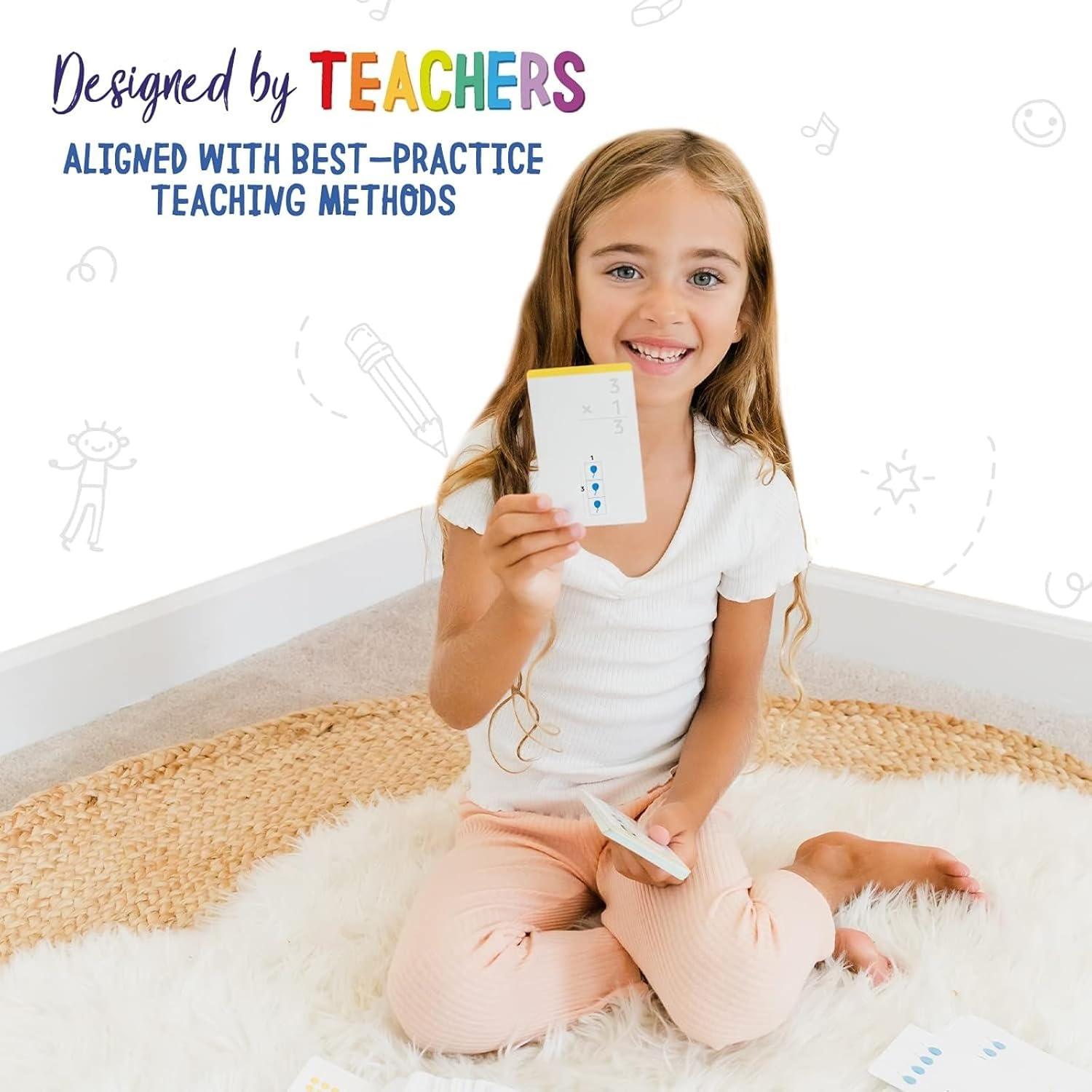 imagemerka Math Flash Cards 169 Flashcards in Total Addition Learning Mathematics Preschool Math Create Game for Kids Classroom and Homeschool Toys 1st to 4th Graders Ages 4141 Set 169 Pcs