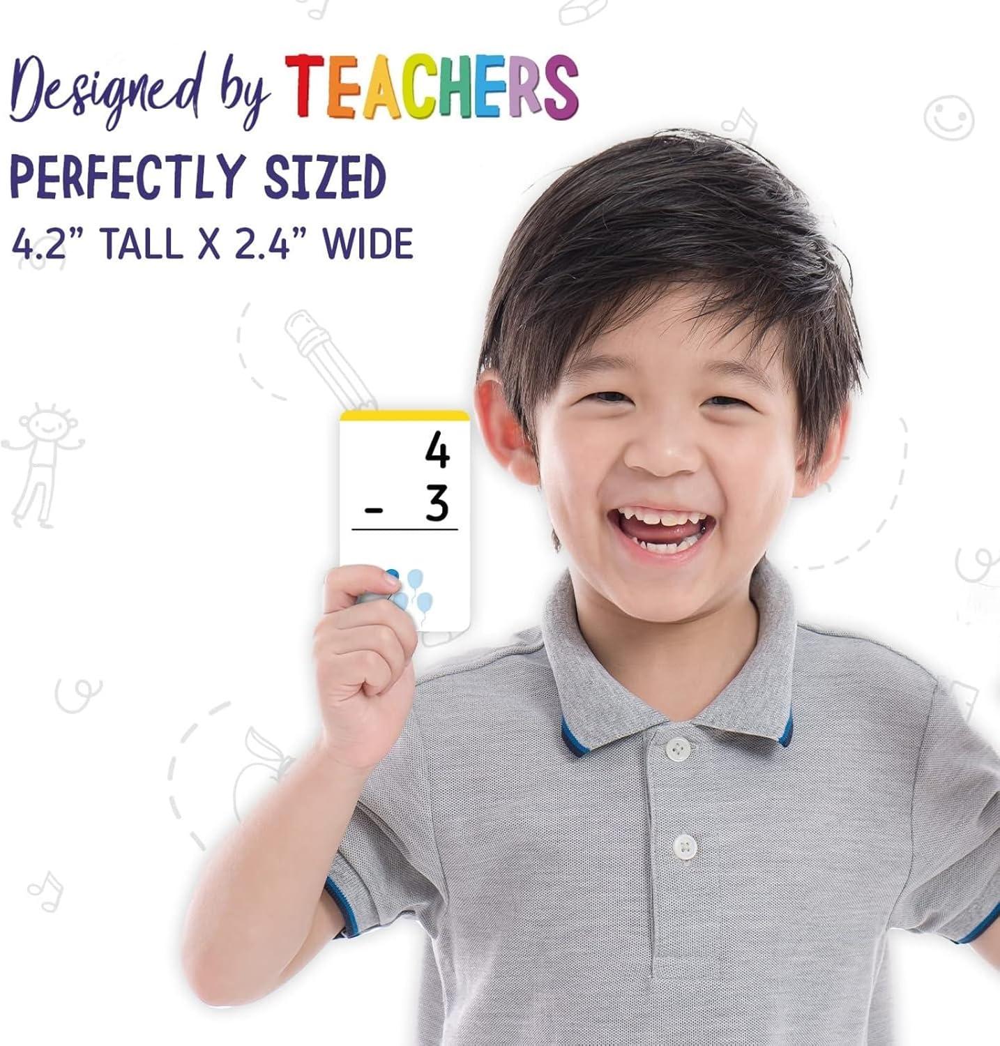 imagemerka Math Flash Cards 169 Flashcards in Total Addition Learning Mathematics Preschool Math Create Game for Kids Classroom and Homeschool Toys 1st to 4th Graders Ages 4142 Sets 169 Pcs Each