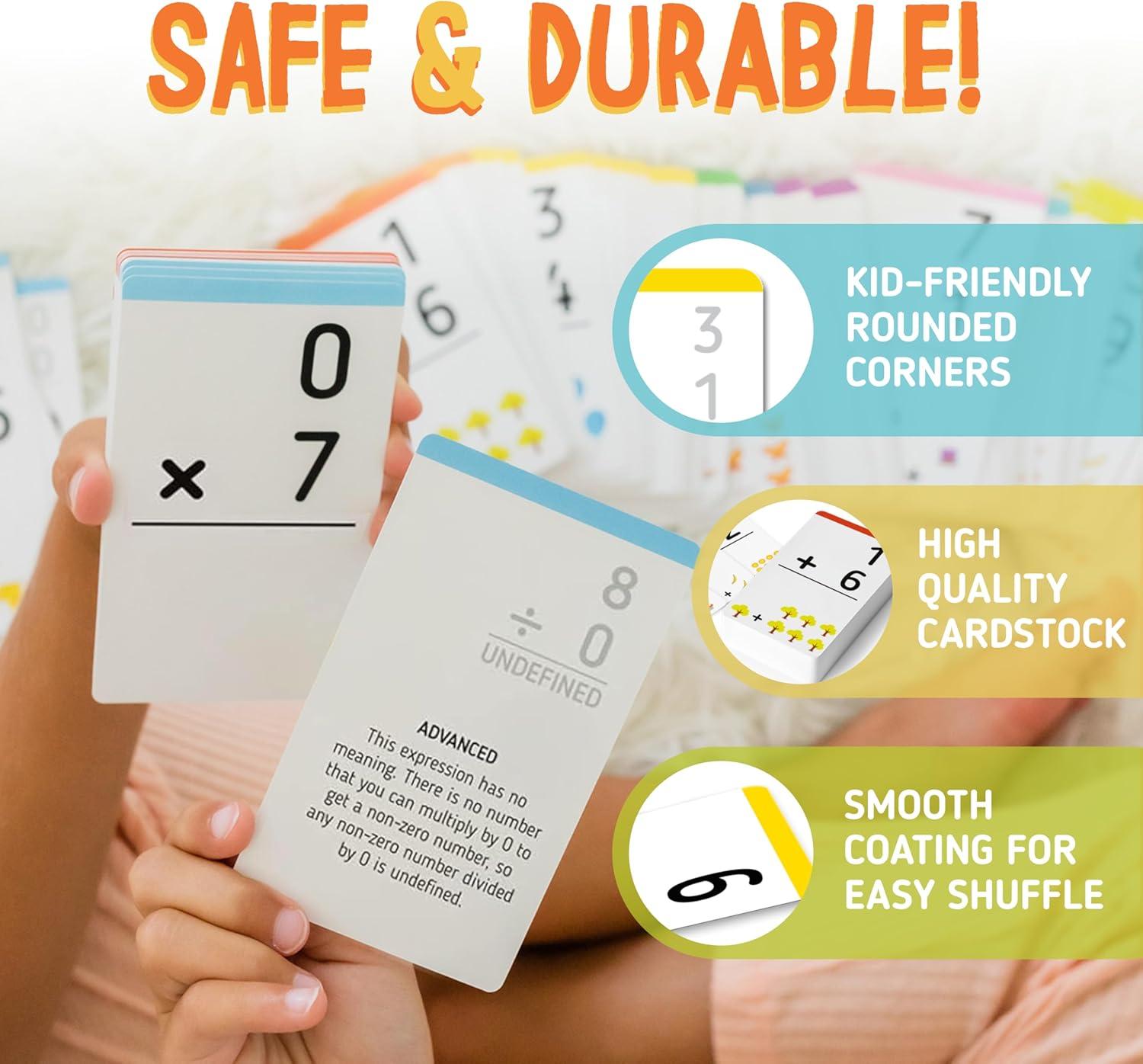 imagemerka Math Flash Cards 169 Flashcards in Total Addition Learning Mathematics Preschool Math Create Game for Kids Classroom and Homeschool Toys 1st to 4th Graders Ages 4144 Set 169 Pcs Each