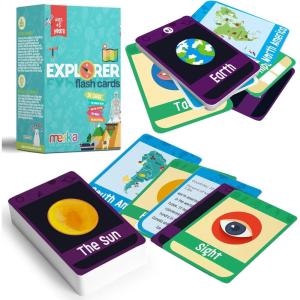 merka Periodic Table Flashcards for Kids – 118 Multicolor Cards, Laminated & Water-Resistant – Element & Chemistry Study Cards for Ages 5+ – STEM Learning Tool(90 Cards)