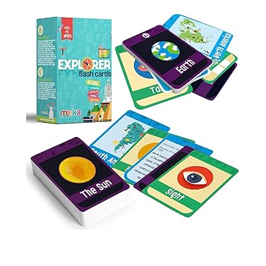 Merka Toddler Flash Cards – Interactive Alphabet Learning with Alphabet Flash Cards for Toddlers，Double-Sided for 1-4 Years Old – Multicolor Educational Toys & Flashcards.